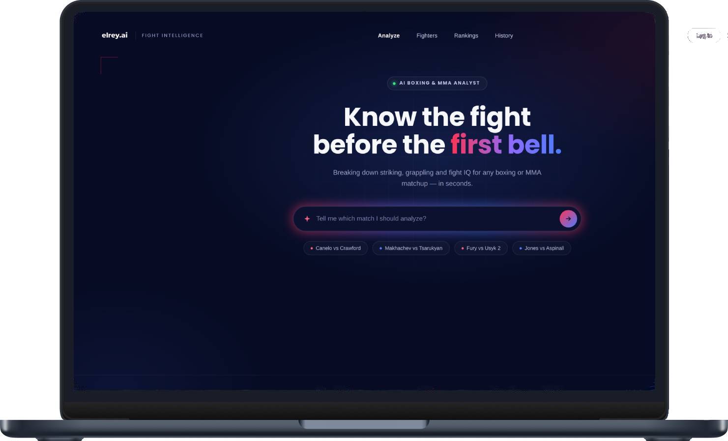 AI prediction desktop screen