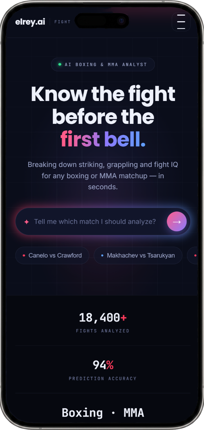 AI prediction phone screen